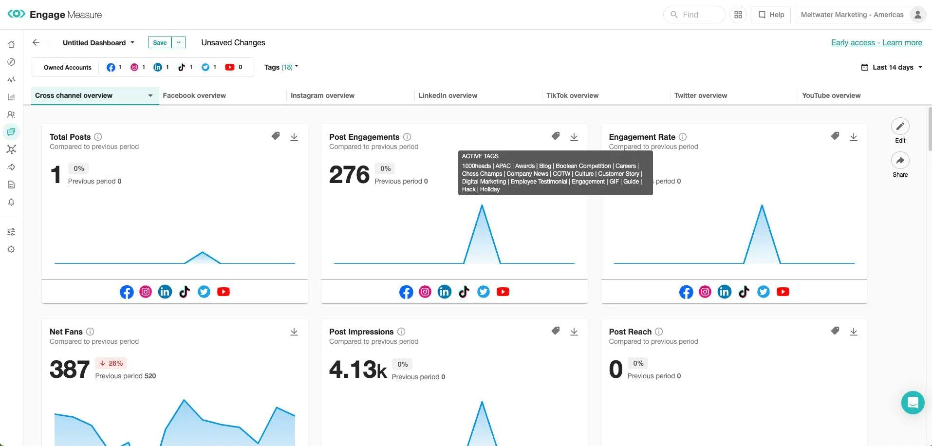 Engage: Tags can now be used as Filters in Measure